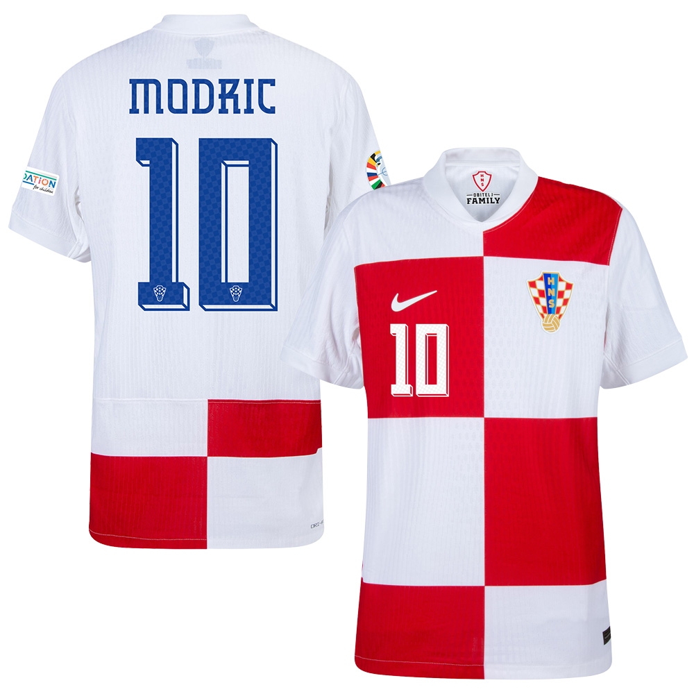 Player Edition] Croatia 2024 Dri-Fit Adv. Home Shirt With